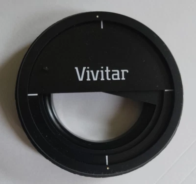 Vivitar Rotating Multiple Exposure Mask Lens Cap Hood Insert - Image 1 of 2