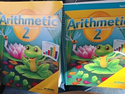 Abeka Arithmetic 2 Work-Text Teacher Key 2nd Edition Spiral-Bound (2nd Grade) - Image 1 of 3