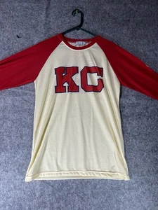 Kansas City Monarchs Jackie Robinson 3/4 Sleeve T-Shirt Adult Medium Royals SGA - Picture 1 of 5
