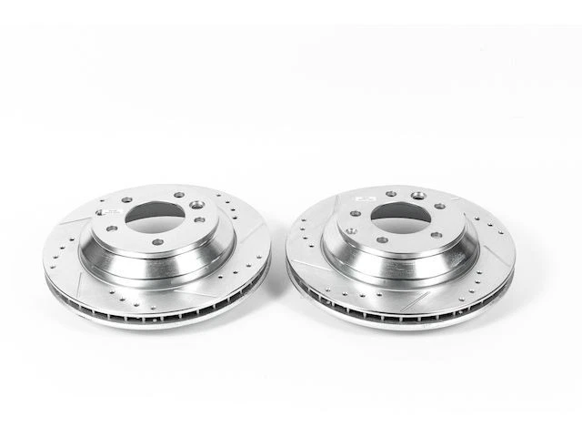 Juego de rotor de freno trasero para 03-18 Porsche Audi VW Cayenne Q7 Touareg S Base TH39X7 Foto 1 de 1