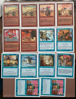 Large collection of Portal three kingdoms cards MTG  Magic the gathering - Image 1 of 4