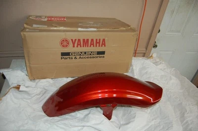 NEW GENUINE Yamaha 27D-21510-01-P0 Front Fender Stryker VStar  XVS1300 RED 11-17 - Image 1 of 4