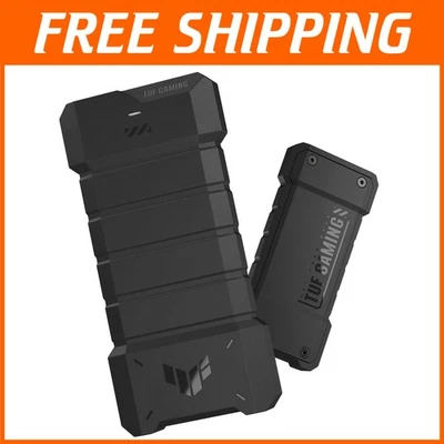 1TB Portable NVMe SSD with IP68 & MIL-STD-810H Ratings - TUF Gaming AS1000 Plus - Image 1 of 4