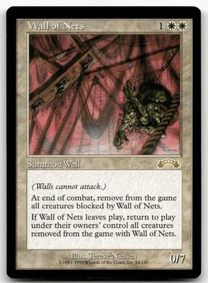 Wall of Nets #24 (NM) Exodus EXO Magic MTG - Image 1 of 2
