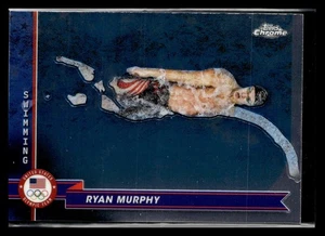 2024 Topps Chrome U.S. Olympics & Paralympic Hopefuls #184 Ryan Murphy - Picture 1 of 2