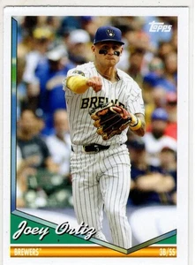 2024 Topps Baseball Joey Ortiz No. 271 Milwaukee Brewers - Bild 1 von 2