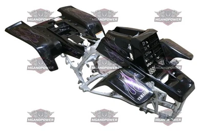 Yamaha Banshee fenders + graphics BLACK FLAMES 2006 - Image 1 of 4