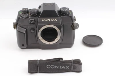 Gurt [N NEUWERTIG] Contax AX schwarzes Gehäuse analoge Spiegelreflexkamera... - Bild 1 von 4