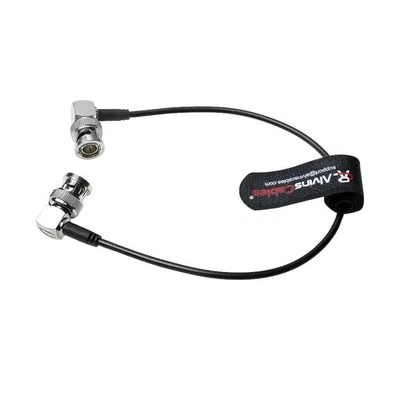 SDI Cable, 30CM|1ft Right Angle to Right Angle Ultra-Thin 75Ω Coaxial Cable SYNC - Image 1 of 4