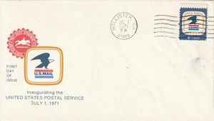 1396 8 cent July 1 1971 7-1-71 FDC First Day Hollister California - Picture 1 of 1