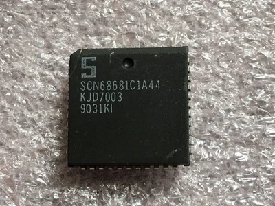 SCN68681C1A44 ASYNCHRONOUS RECEIVER/TRANSMITTER DUART PLCC 44-PIN (LOT OF 1) - Image 1 of 4