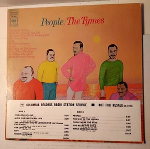 1969 LP The Tymes "People" Columbia Stereo CS 9778 - Imagen 1 de 4