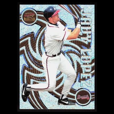 Javy Lopez #15 1998 Pacific Revolution Atlanta Braves Baseball Card MLB - Image 1 of 3