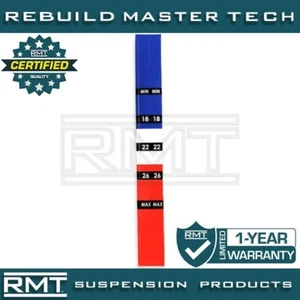 Mercedes 560SL R107 1986-1989 A/C Push Button Control Temperature Decals - PAIR - Picture 1 of 8