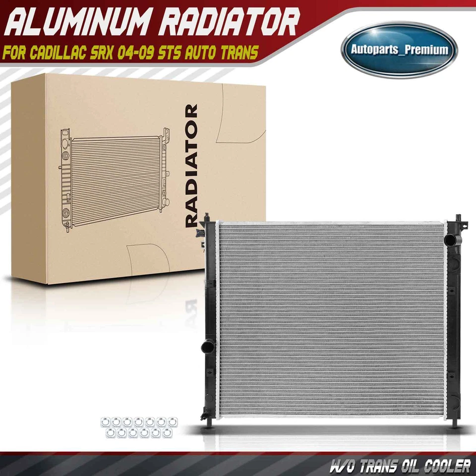 New Radiator for Cadillac SRX 2004 2005 2006-2009 V6 3.6L V8 4.6L STS 2005-2006 - Image 1 of 4