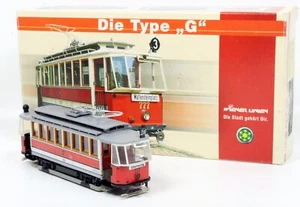 H0 LH Leopold Halling 1001030 Wiener Strassenbahn die Type "G" OVP - Bild 1 von 10