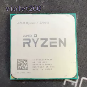 AMD Ryzen 7 2700X AM4 CPU Processor R7-2700X 8 Core 16T Desktop 16MB 3.7 GHz - Picture 1 of 1