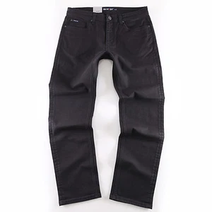 Big Seven Matt Noir Régulier Droit Homme Pantalon Jeans Grandes Tailles XXL - Picture 1 of 2