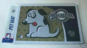 TAZÓN DE NEOPRENO MILWAUKEE BREWERS MASCOTA PERRO ALFOMBRA O MANTEL ANTIDESLIZANTE - Imagen 1 de 1