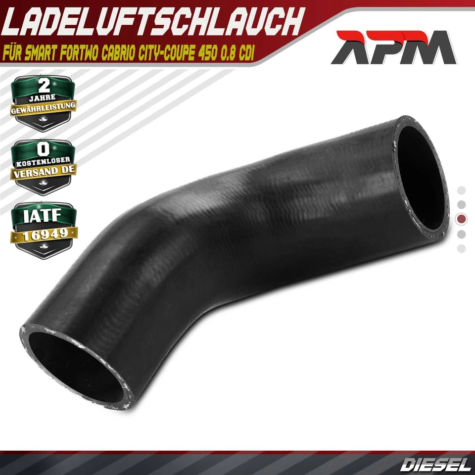 Ladeluftschlauch Turboschlauch für Smart Fortwo Cabrio City-Coupe 450 0.8 CDI - Bild 1 von 4