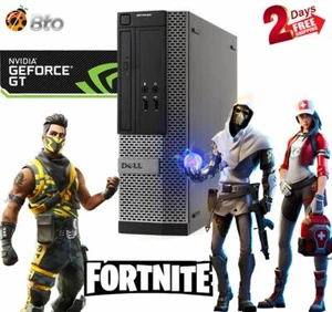 Gaming computer Dell Core i5-4th Desktop SFF PC 16GB 500GB Nvidia GT 730 Win10 H - Picture 1 of 9