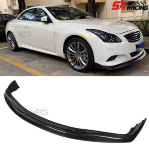 Fits Infiniti G37 Coupe 2Dr Carbon Fiber Front Bumper Lip Rear Diffuser Bodykit - Picture 1 of 18