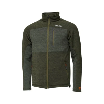 Prologic Tech Fleece Jacket Green Melange Warm Hunt Shoot Fish - Image 1 of 2