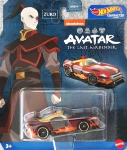 Coches de personajes Hot Wheels - Nickelodeon Avatar The Last Airbender Zuko (BBHTT00) - Imagen 1 de 1