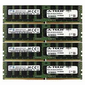 128GB Kit 4x 32GB PC4-17000 LRDIMM DELL POWEREDGE R730xd R730 R630 Memory RAM - Picture 1 of 1