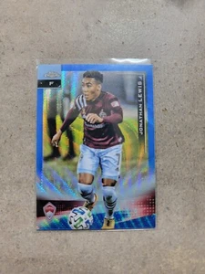 2021 Topps Chrome MLS Blue Wave Refractor Jonathan Lewis Colorado Rapids 74/199 - Picture 1 of 2