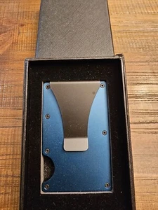 NUEVAS Carteras Minimalistas de Aluminio con Bloqueo RFID con Clip para Dinero ¡ENVÍO GRATUITO! - Imagen 1 de 35