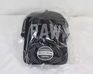 Raw Taylor Made TM23 Keilabsatz Launch Mütze schwarz V9778001 OSFA brandneu - Bild 1 von 7