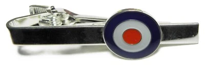 RAF Target Mod Mods Bullseye Tie Bar Fix Clip Clasp Silver or Gold Colour - Image 1 of 4