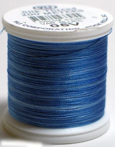 YLI Variegated Silk Thread, 23 dtex 3x2, 200m, 7 Dazzling Colors - Picture 1 of 12