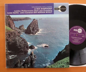 ECS 583 Vaughan Williams Sea Symphony Isobel Baillie Adrian Boult NM/EX Decca - Picture 1 of 5