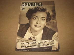 *** Mon Film n° 222 (22/11/1950) : Boulevard des Passions (Joan Crawford, Scott) - Imagen 1 de 1
