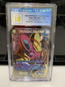 Dragon Ball Super Premium Baby Hatchhyack, Saiyan Destroyer BT11-153 SCR CGC 10 - Bild 1 von 3
