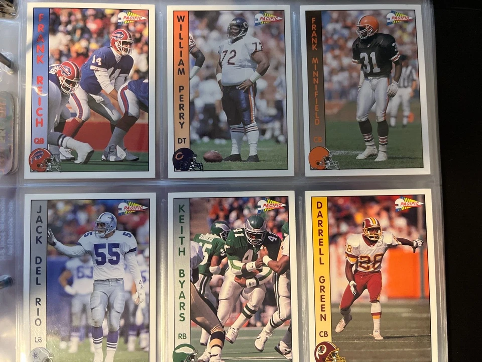 1992 Pacific - Football - You Pick - Complete Your Set - Image 1 of 1