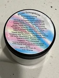 Masilla de dientes remineralizante Bliss Energetics, 2 oz / 39 gramos totalmente nueva - Imagen 1 de 2