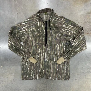 Vintage Spartan Realtree Full Zip Camo Jacket Lightweight Medium Made In USA  - Picture 1 of 6