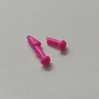 MUÑECA BARBIE ACCESORIOS JOYERÍA PATRÓN STACIE ROSA SIMPLE PENDIENTES LISOS SOLAMENTE Foto 1 de 2