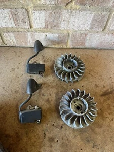 Stihl Bg86 Sh86 Bg56 Sh56 Petrol Blower Tested Ignition Coil Module & Flywheel - Picture 1 of 3