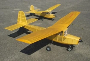 Debutante / Vic Smeed - FF/RC Model - Laser cut Balsa Wing RIB & Former SET - Picture 1 of 3
