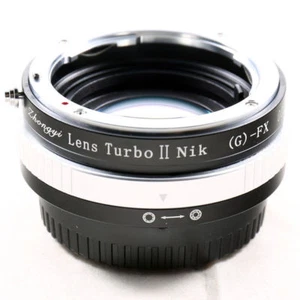 Adaptador amplificador reductor focal Zhongyi lente Turbo II Nikon F AI a Fujifilm FX X - Imagen 1 de 3