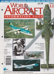 AH-64 Apache Cover World Aircraft Information Files Issue #12 De Agostini 1998 - Picture 1 of 3