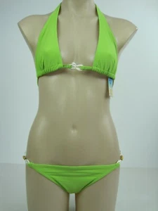 Louna Ladies 2 Piece Whitney Bikini Swimwear Set sizes 12 14 16 Colour Green - Picture 1 of 3