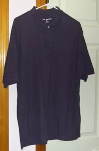 JOHN ASHFORD POLO SHIRT DARK PURPLE XL PRE WORN - Picture 1 of 3