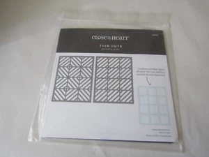 Close To My Heart Thin Cuts Geometric Grids Z3894 Free Shipping - Picture 1 of 2