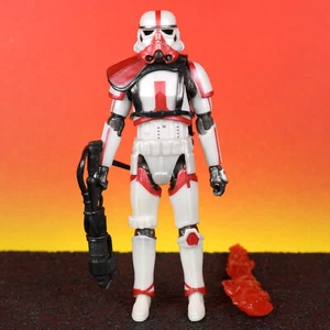 Star Wars Vintage Collection INCINERATOR STORMTROOPER CARBONIZED 3.75" Figure - Picture 1 of 5