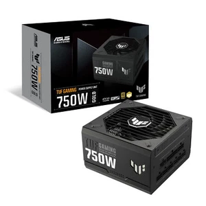 ASUS TUF GAMING 750G 80 PLUS Gold Fully Modular PSU Power Supply 750 Watts Black - Afbeelding 1 van 9